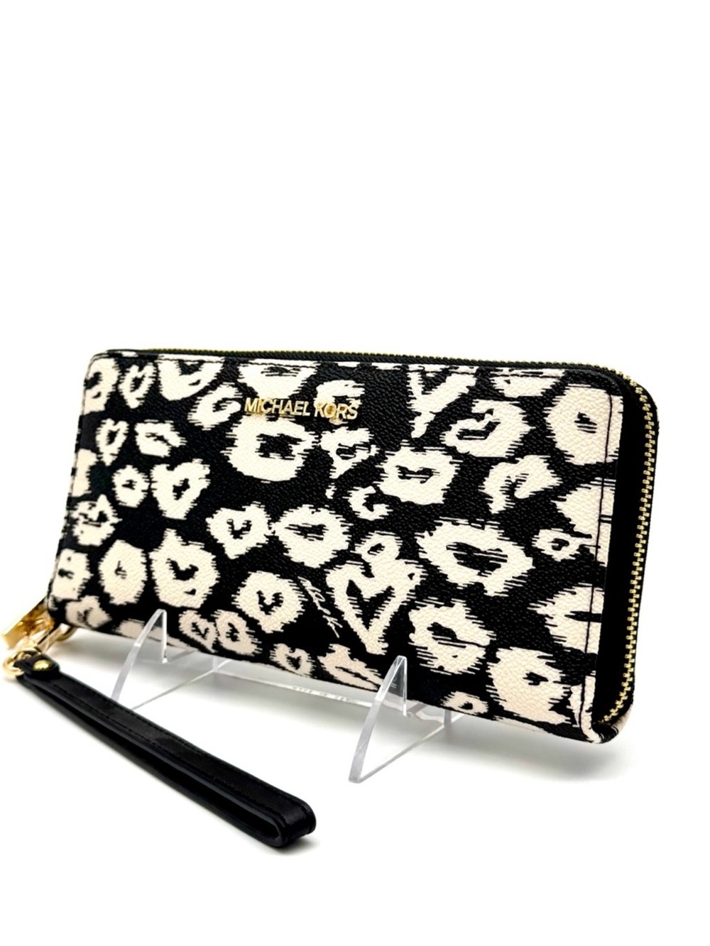 Michael Kors Large Continental Wallet - Black Multi